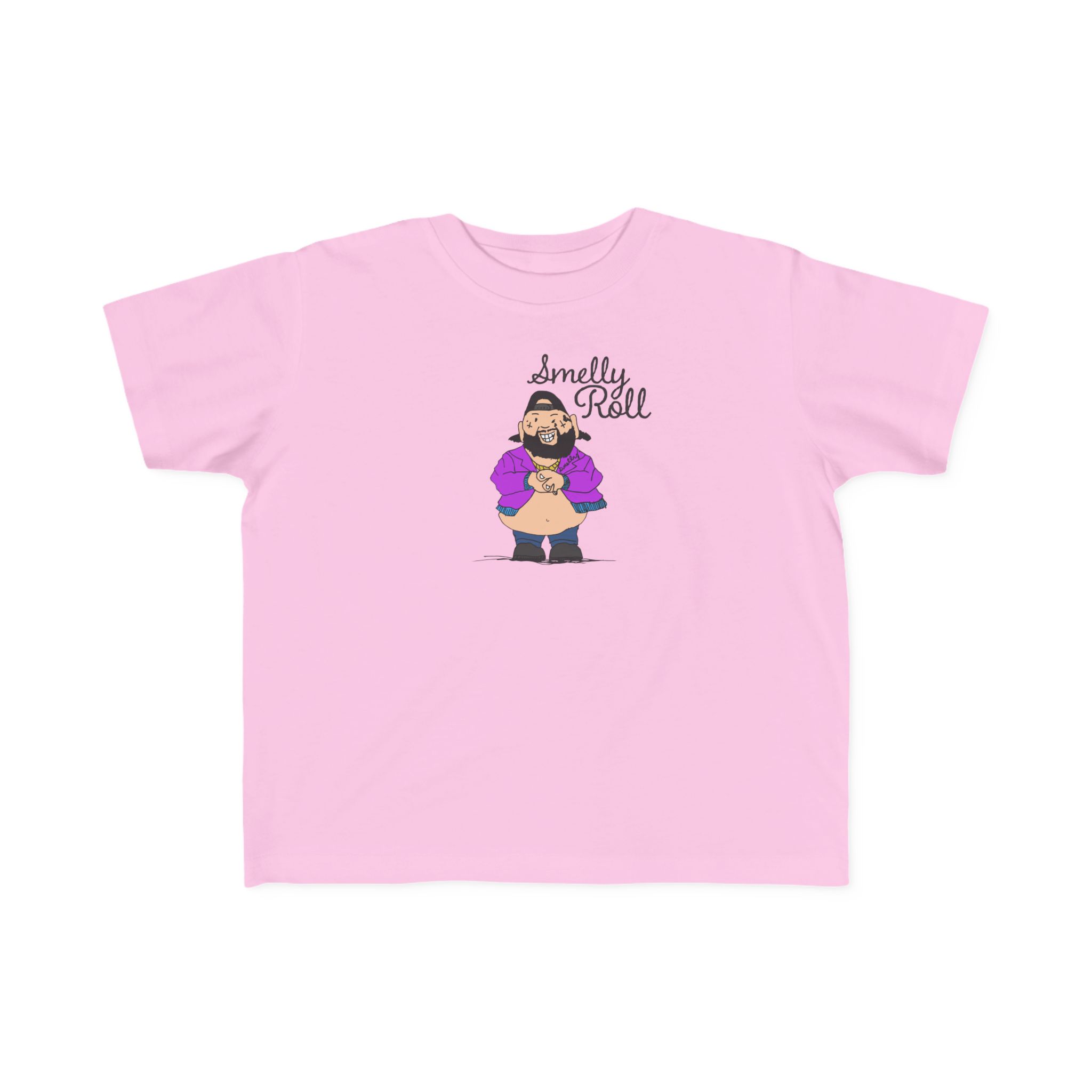 Smelly Roll Toddler T‑Shirt — Cute Cartoon Character Tee for Kids - Image 17