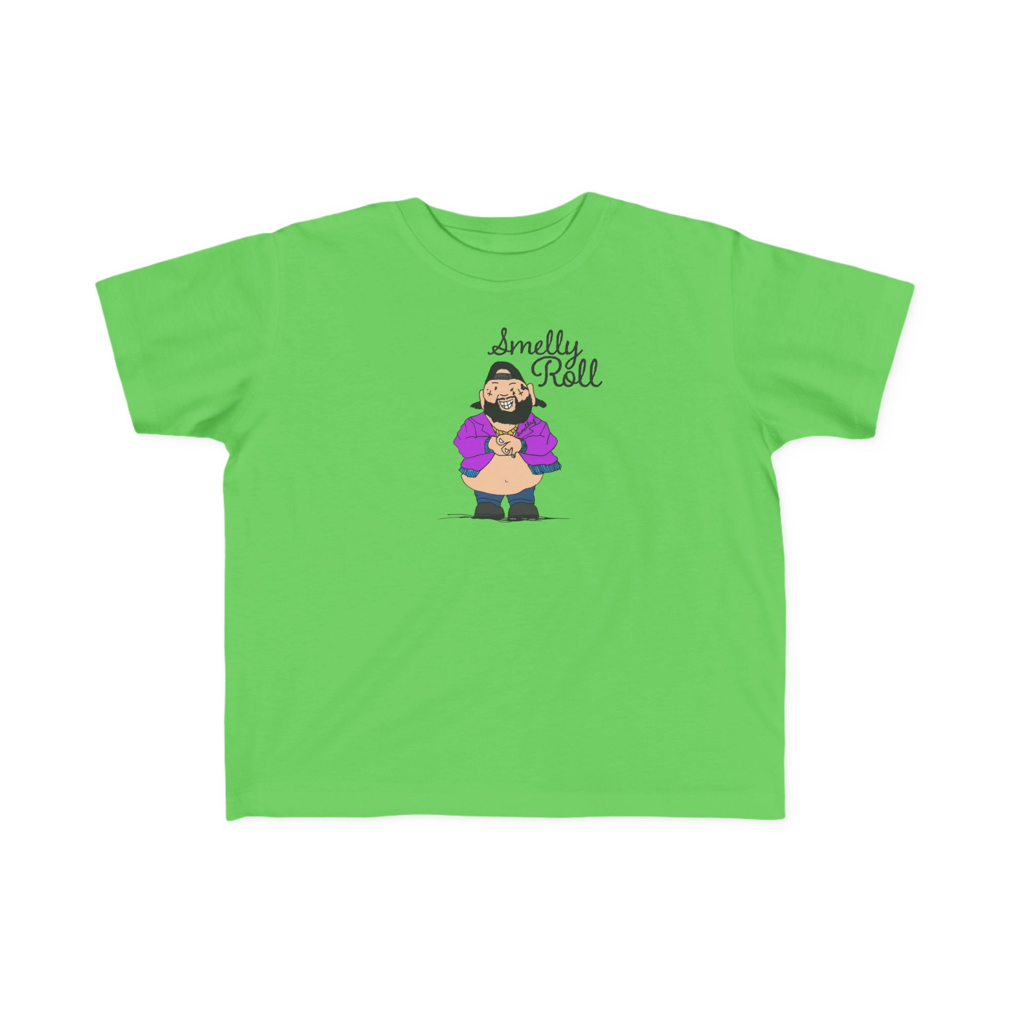Smelly Roll Toddler T‑Shirt — Cute Cartoon Character Tee for Kids - Image 13